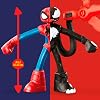Play-Doh Marvel Spider-Man Fırlat ve İkiye Böl Kapışması Oyun Seti