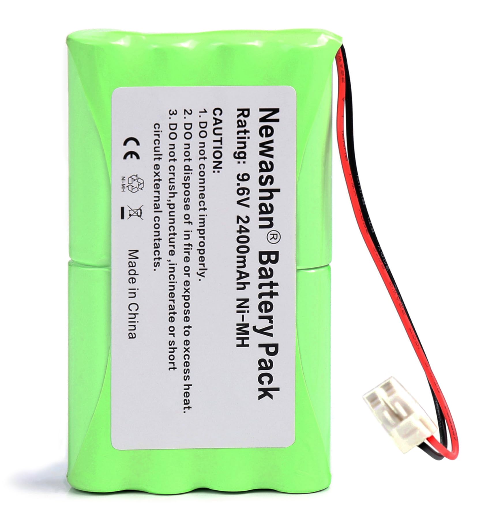 Lot De 2 Batteries Rechargeables Ni-MH 3,6V 2400mAh – Prise SM 2P, Parfaites Pour Vos Jouets RC, Outils Et éclairage