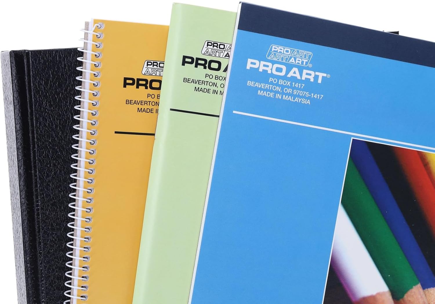 PRO ART Draw/Sketch/Hardbound Paper Value Pack, Multicolour