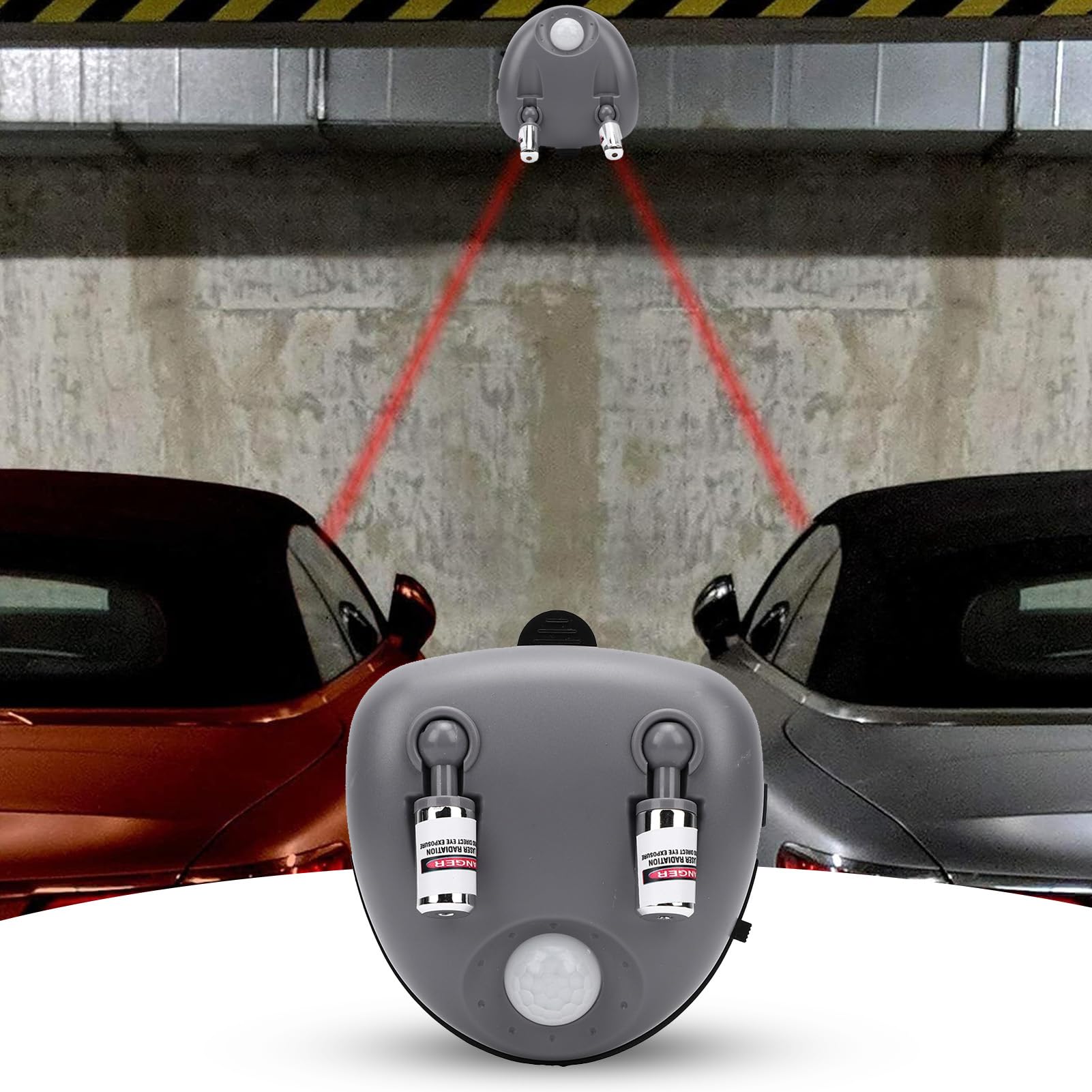 Cosiki di Guida per Assistente di Parcheggio con Sensore di Parcheggio Regolabile a 360 Gradi per SUV per Auto, Assistente di in Garage Attivato dal Movimento per Garage Doppi, Migliora la Sicurezza