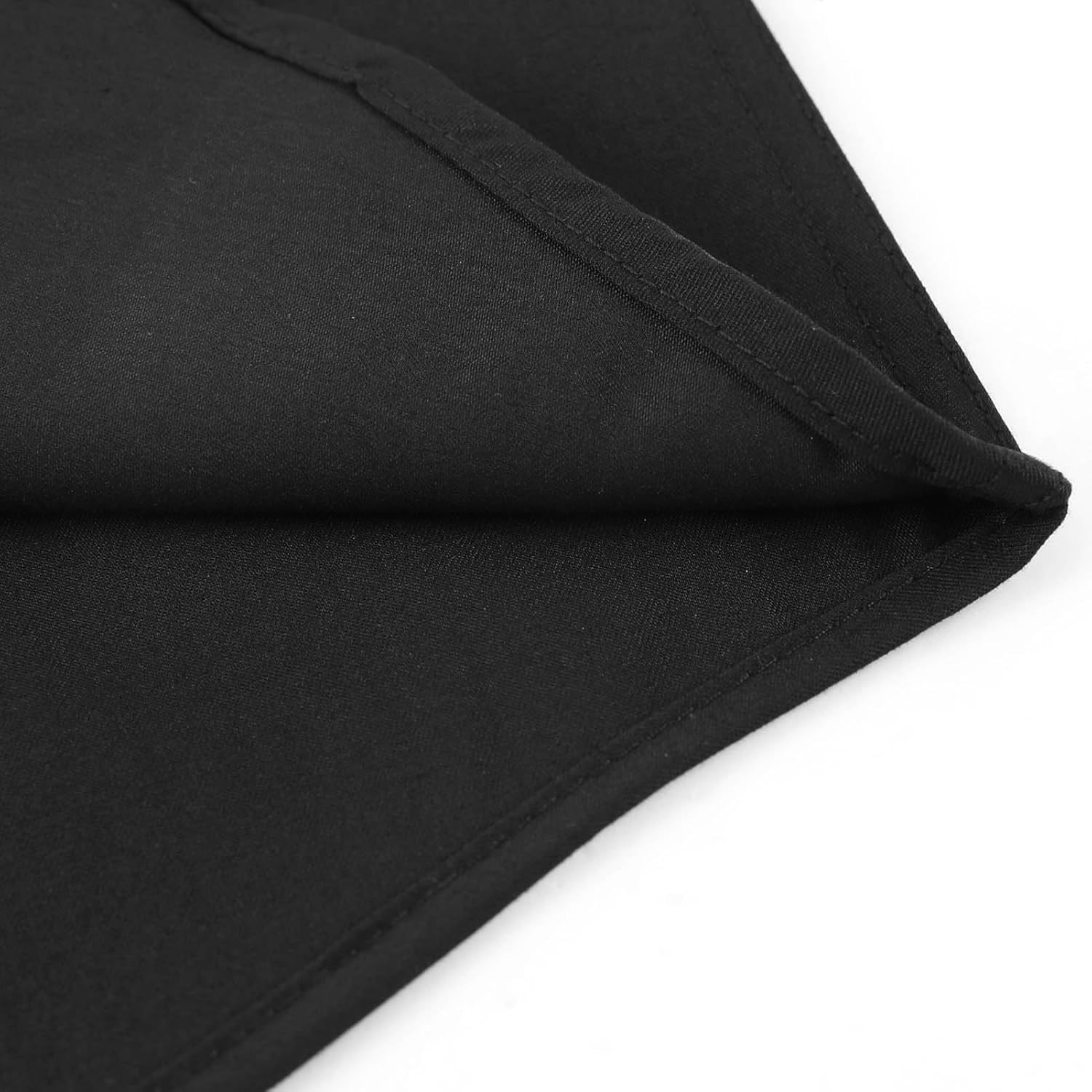 DILBYKE Boys’ Long Sleeve Dress Shirt Solid Button Down Uniform Uniform Woven Shirts with Tie - Image 6