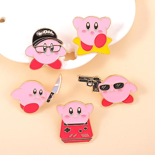 Miniatura 6 de LUKGELYAM Lindos alfileres esmaltados de dibujos animados, broche de solapa para mochila, chaquetas, divertidos alfileres de tigre para regalo,