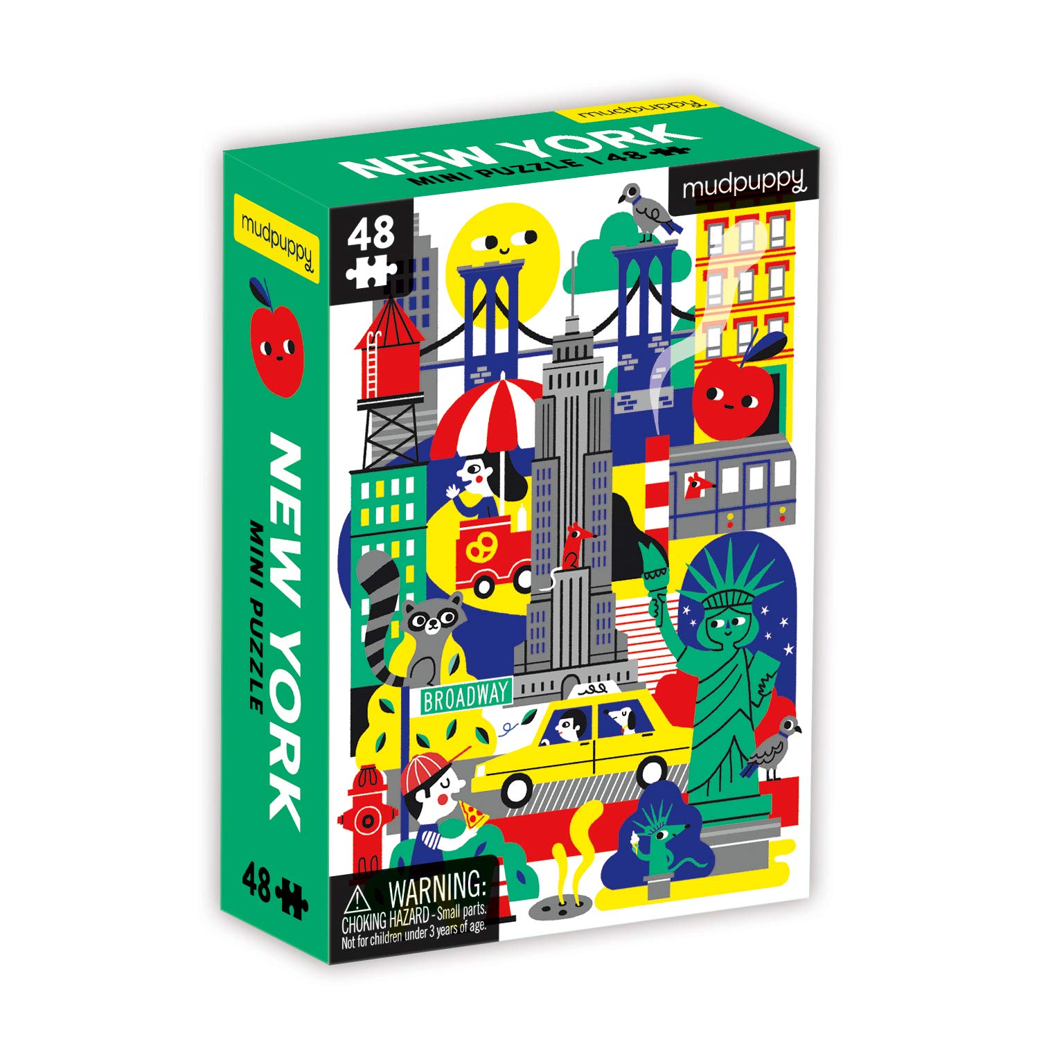 New York 48 Piece Mini Puzzle for Kids
