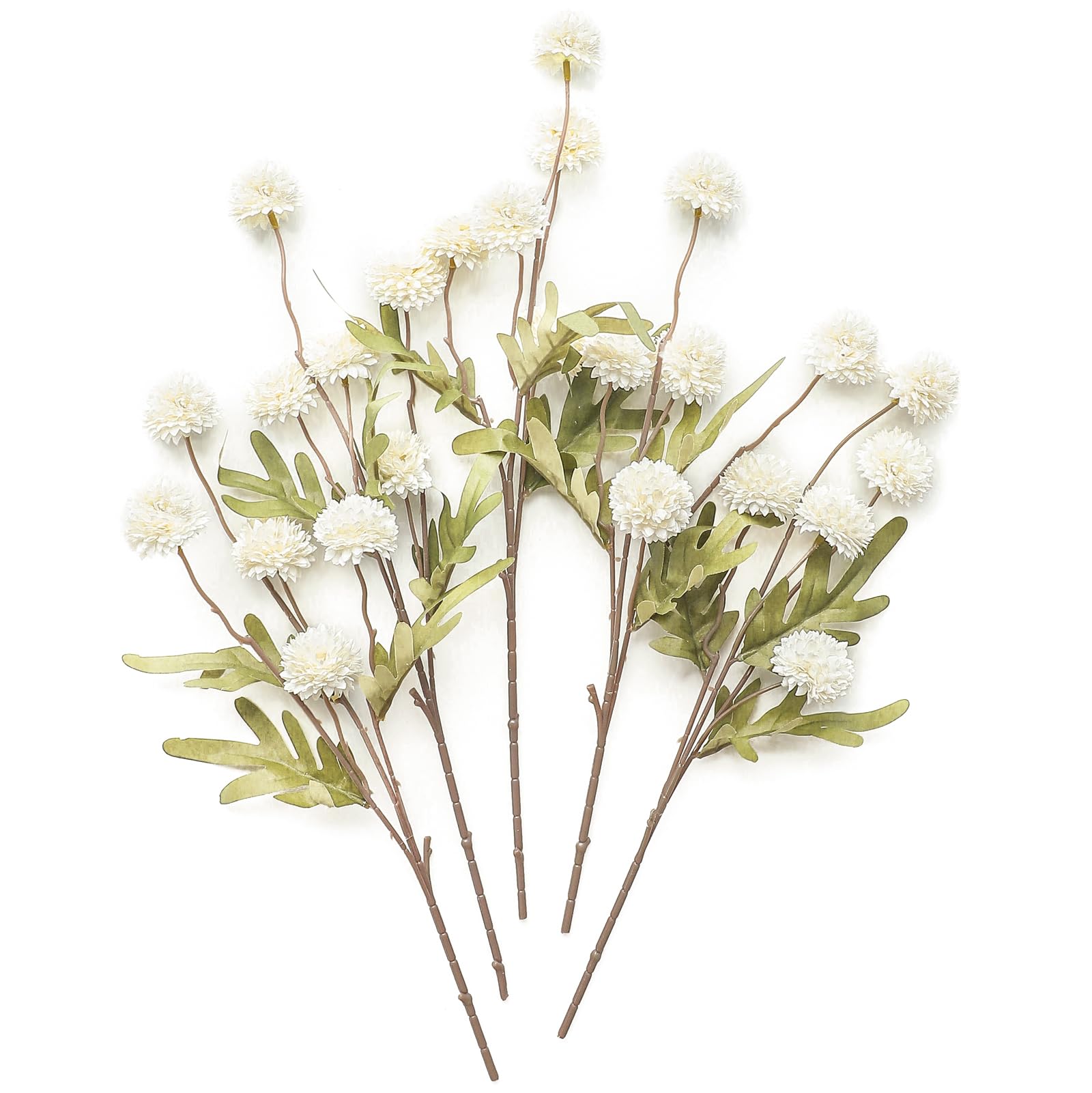 Floroom Ivory Faux Silk Mums