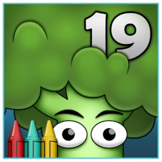 Coloring Book 19: Eating Healthy