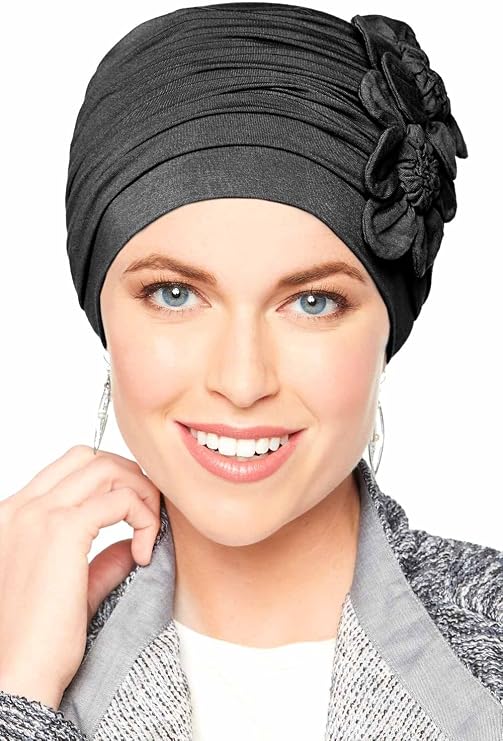 Cardani Flapper Turban - Vintage Flapper Hat in Soft Viscose from Bamboo