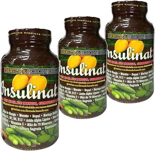 Elias Organic Products Naturales Insulinat Ayuda a apoyar Los síntomas generales de la Diabetes (3)