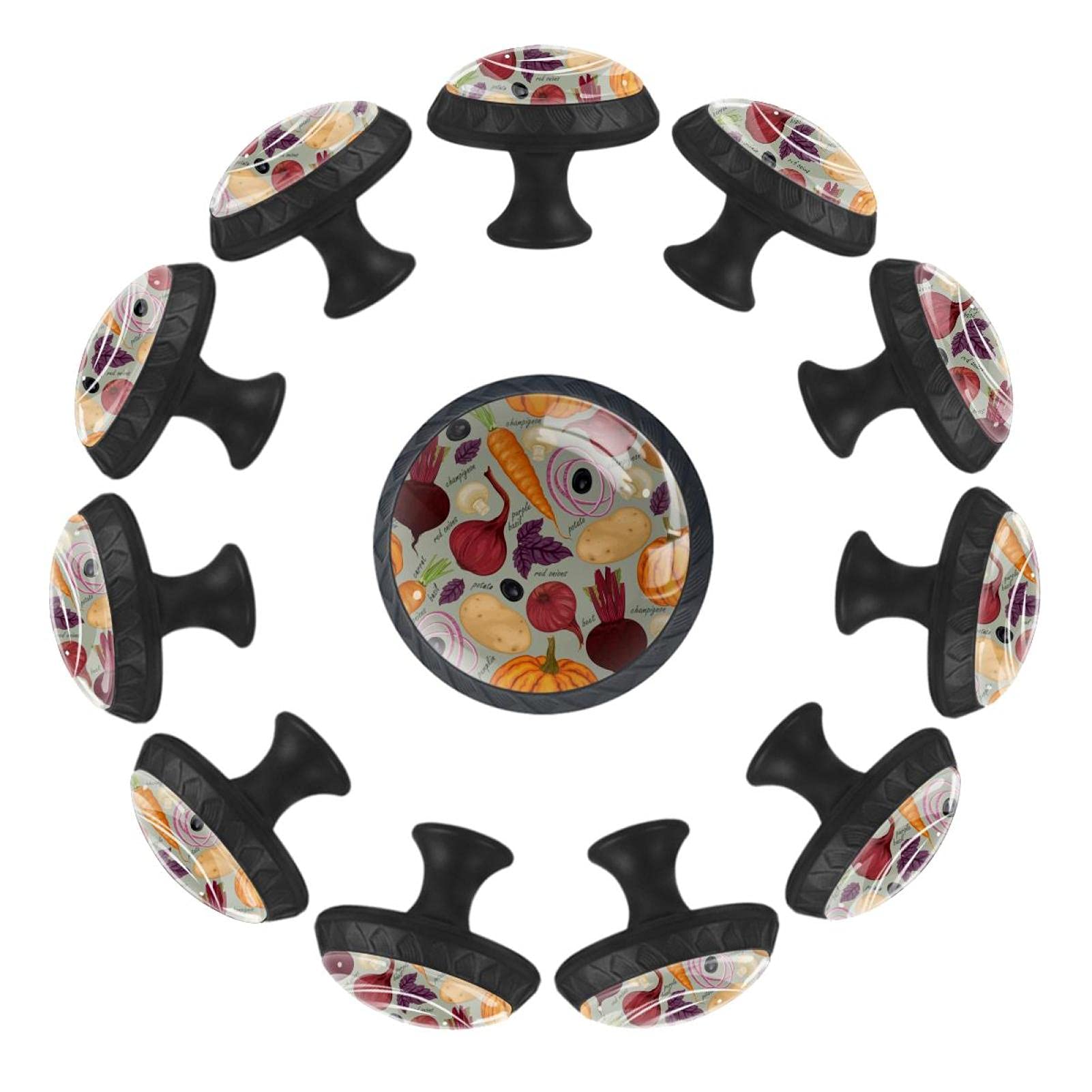 Boutons de meuble en verre cristal AISSO pour sublimer vos placards de cuisine