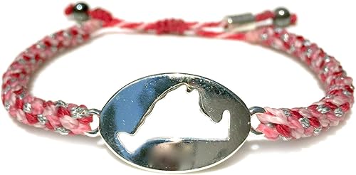 Miniatura 117 de Rumi Sumaq Nautical Rope Bracelet for Men, Women & Kids - Waterproof Hand-Knotted Adjustable Pull Tie - Martha’s Vineyard Island Map, Sailor Rope &