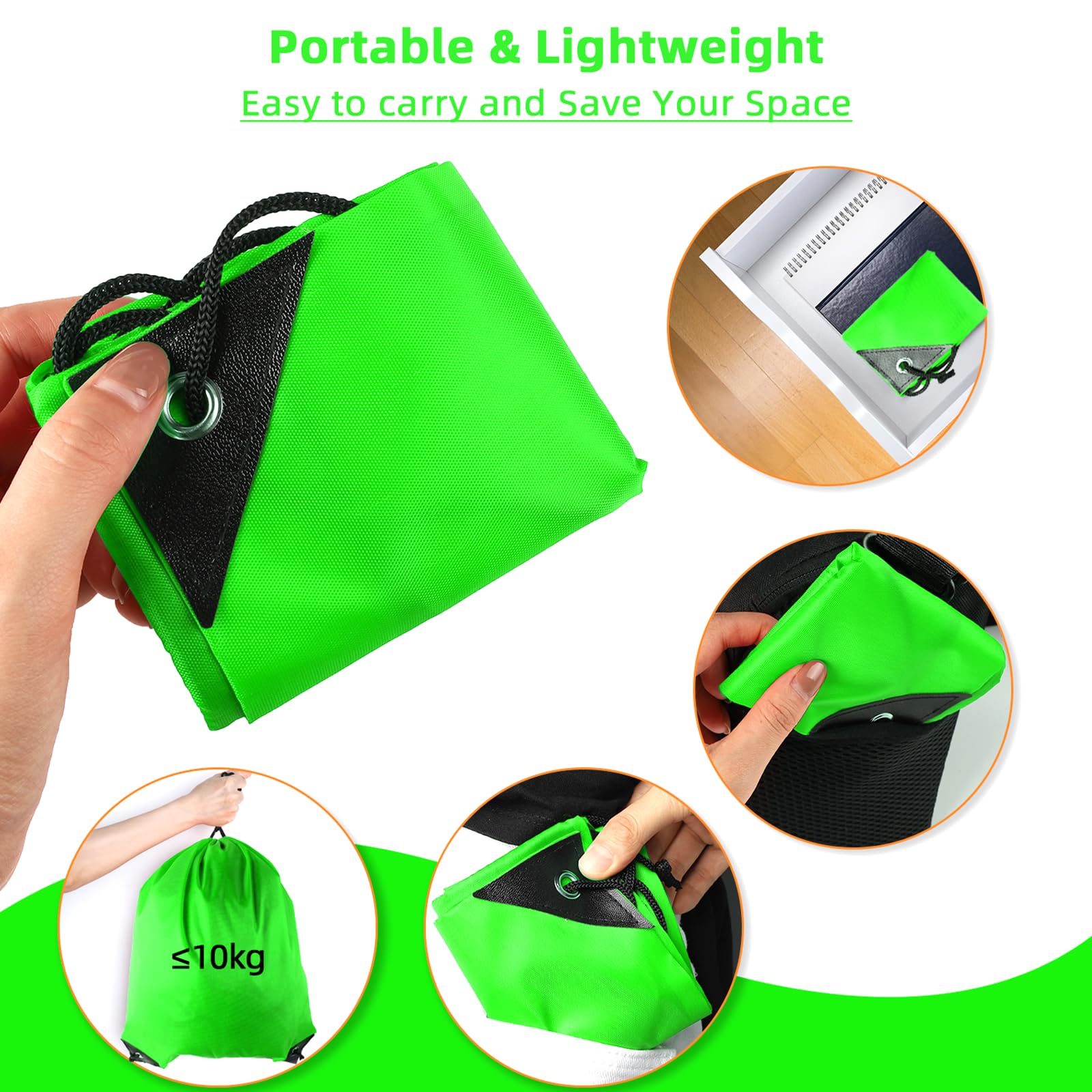 GoodtoU Mochila con cordón, bolsas con cordón, bolsa deportiva de nailon a granel