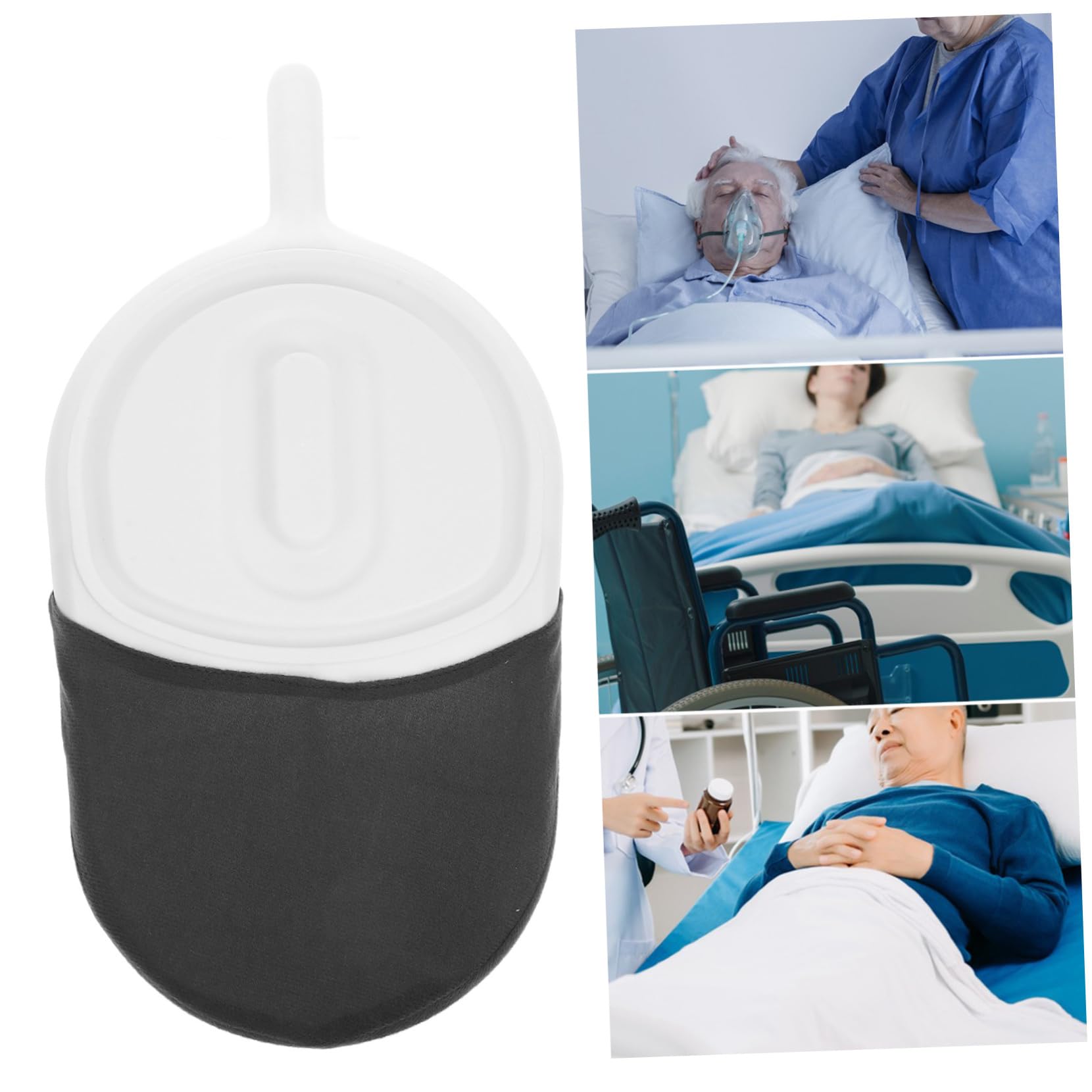 Padella Letto Portatile per Pazienti, Pp Ergonomica | Uso Casa e Viaggio, Design Leggero, Struttura in Stoffa, Praticità per Degenza e Mobilità