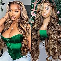 Vista 14 de Peluca de cabello humano rubio 613 de 20 pulgadas, densidad del 180%, pelucas de cabello humano ondulado de 13 x 6 pulgadas, pelucas de cabello