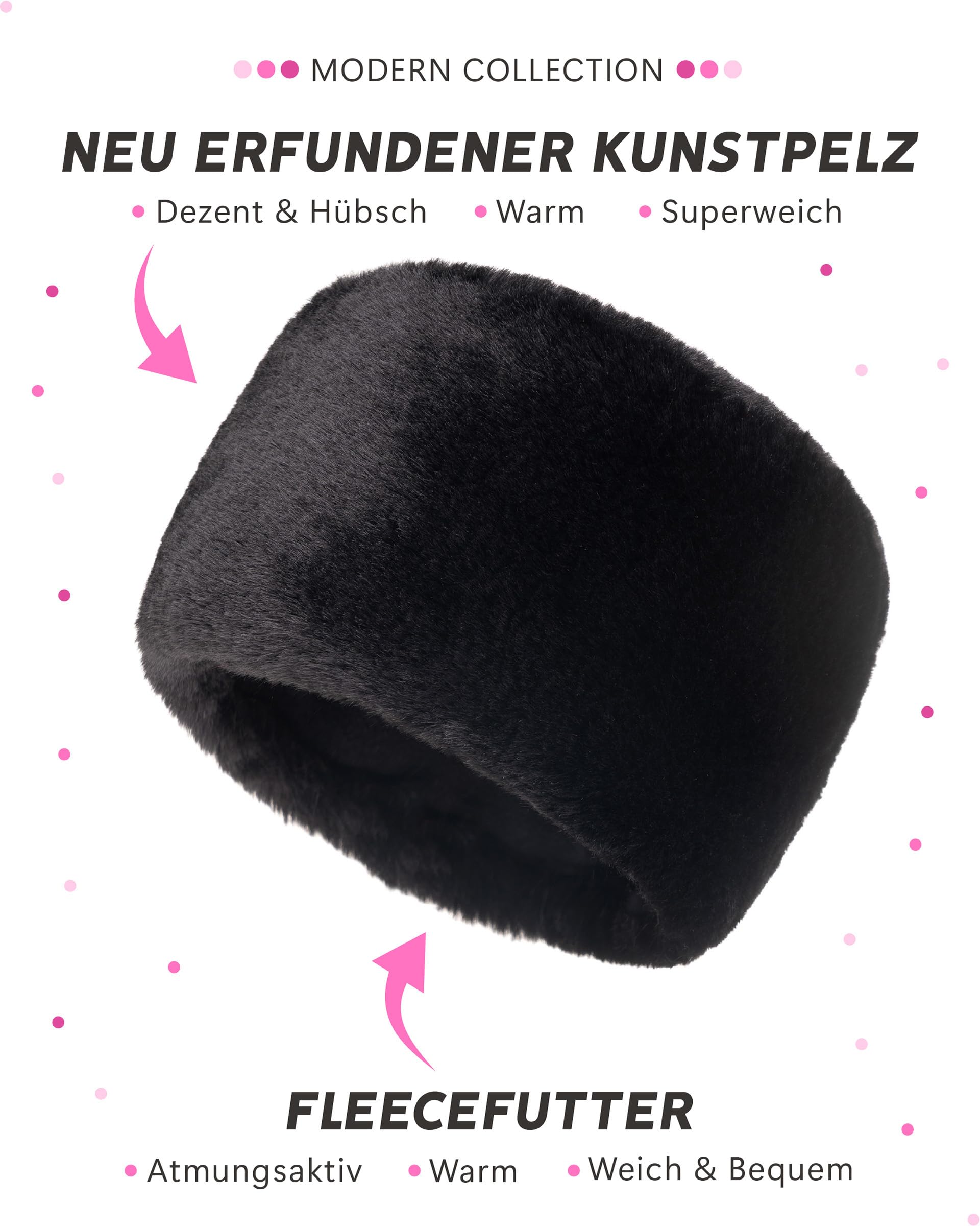 Futrzane Kosakenmütze Damen Winter Russische Mütze Pelz