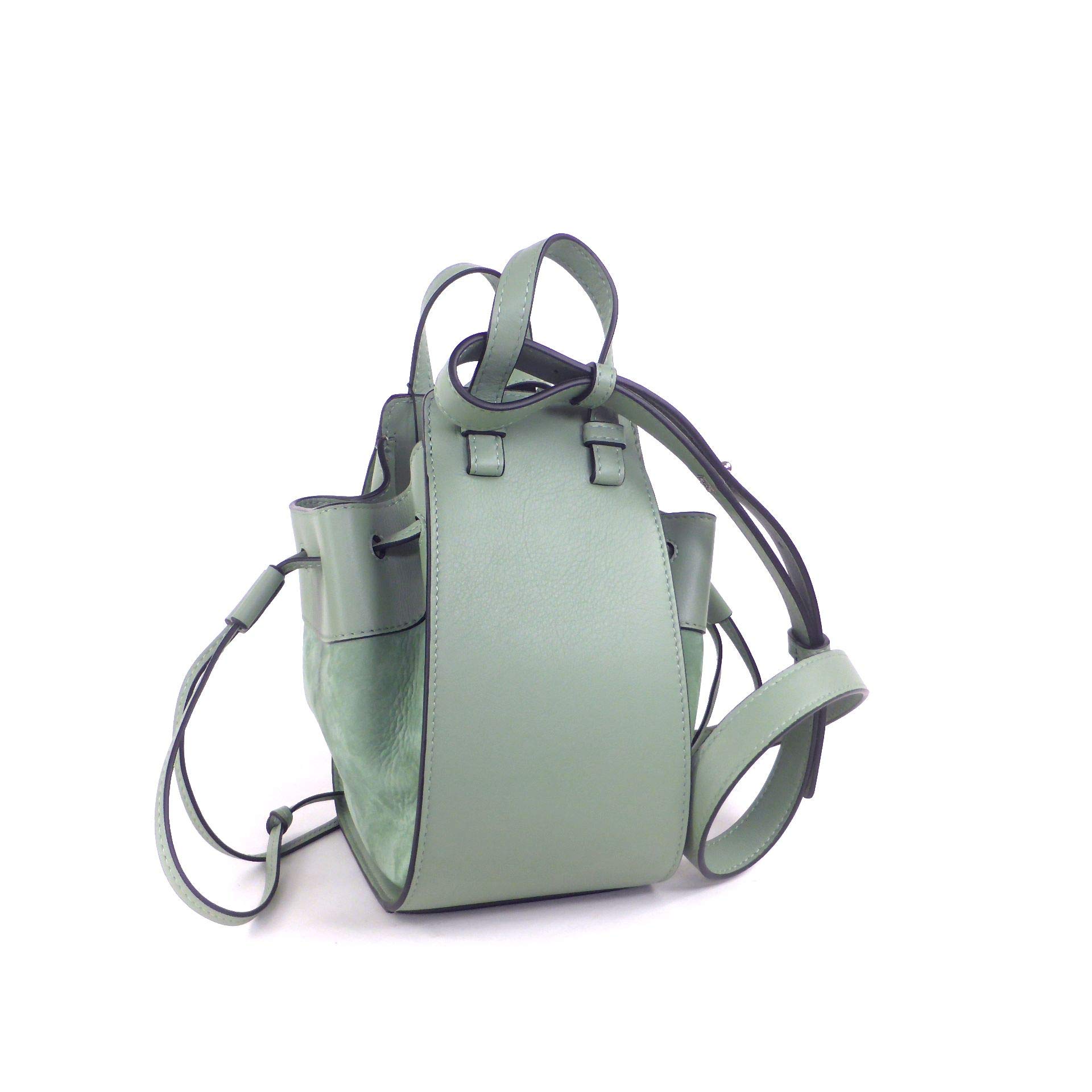 LOEWE ハンモック ドローストリングバッグ ミニ 2way グリーン 楽天市場】ロエベ LOEWE ハンモック ドローストリングバッグ