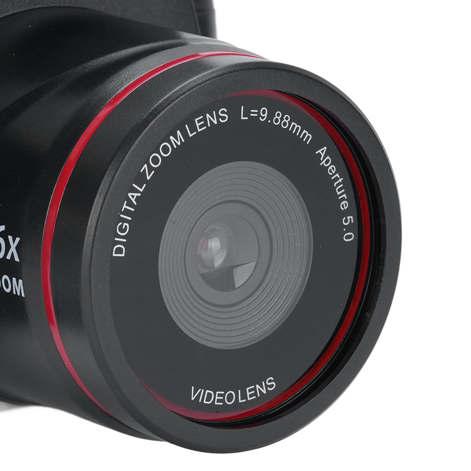Fotocamera Digitale, Fotocamere 4K per Fotografia e Video, Fotocamera da Vlogging Touch Screen WiFi da 2,4 MP per YouTube con Flash, Hood Lenti, Fotocamere Anteriori e Posteriori
