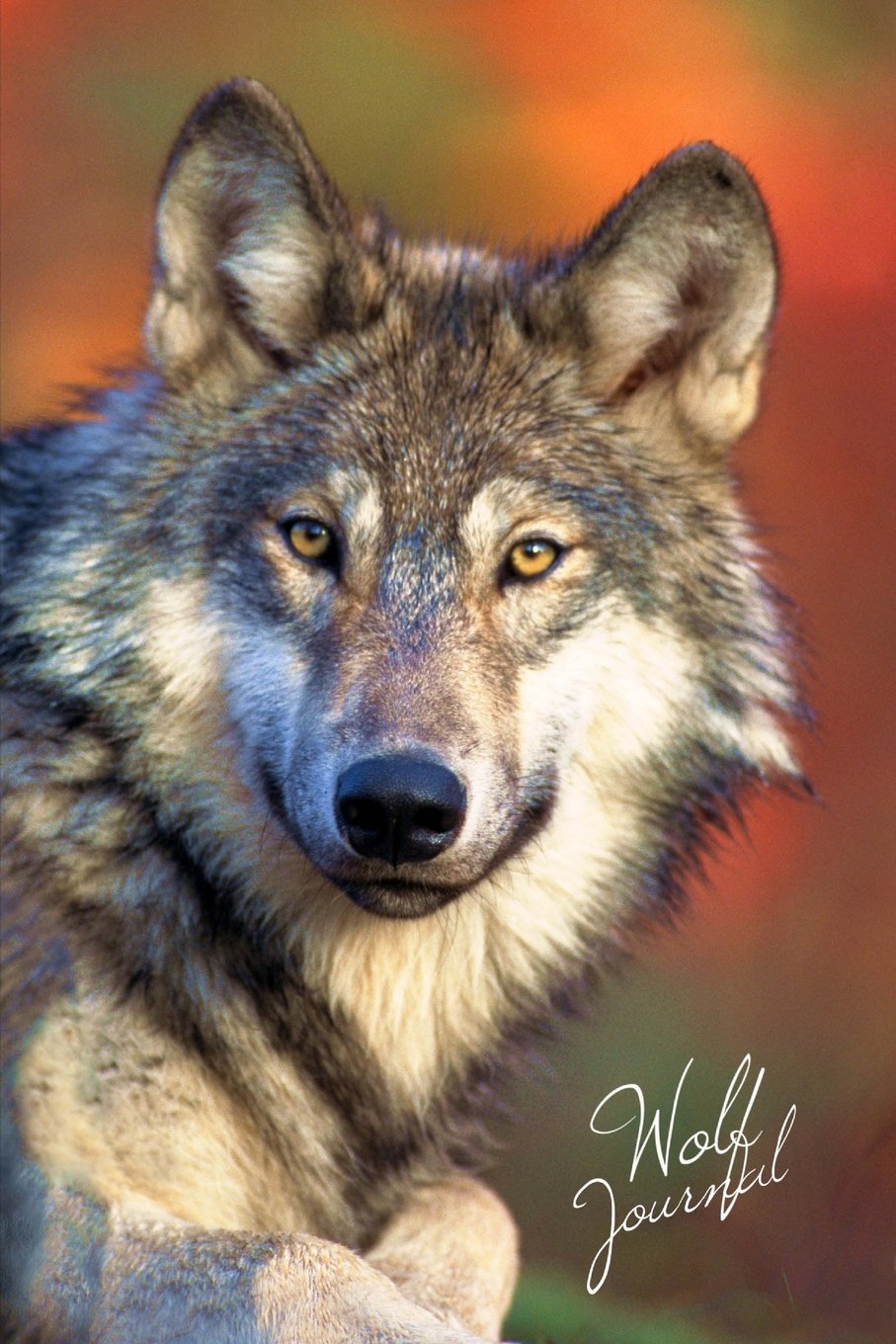 Wolf Journal: Wolf Photography Gifts / Presents for Wolf Lovers ( Large Ruled Notebook with Wolves ) (Animal Series)