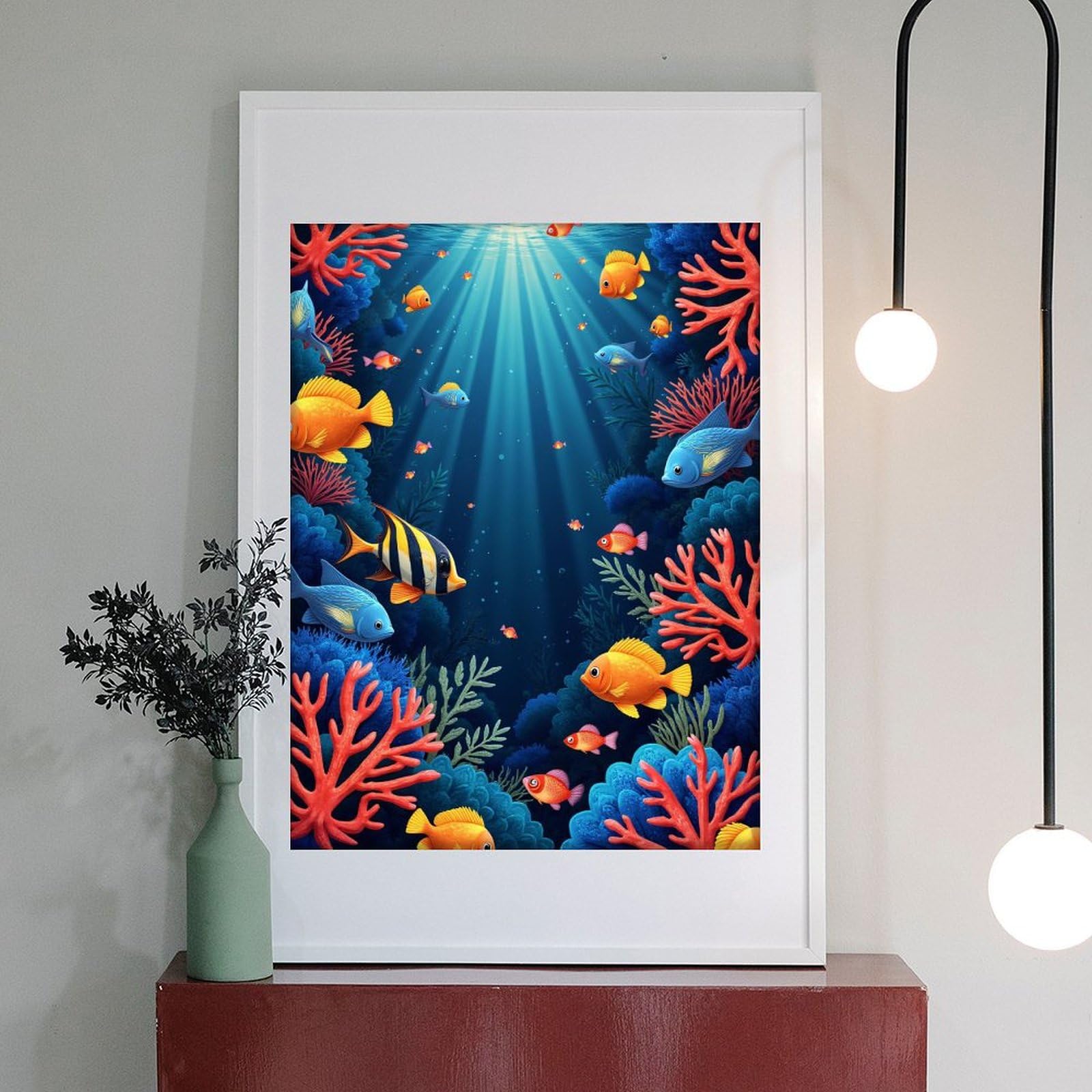 Amazon.com: TZTTZT Diamond Art Kits for Adults - Colorful Coral