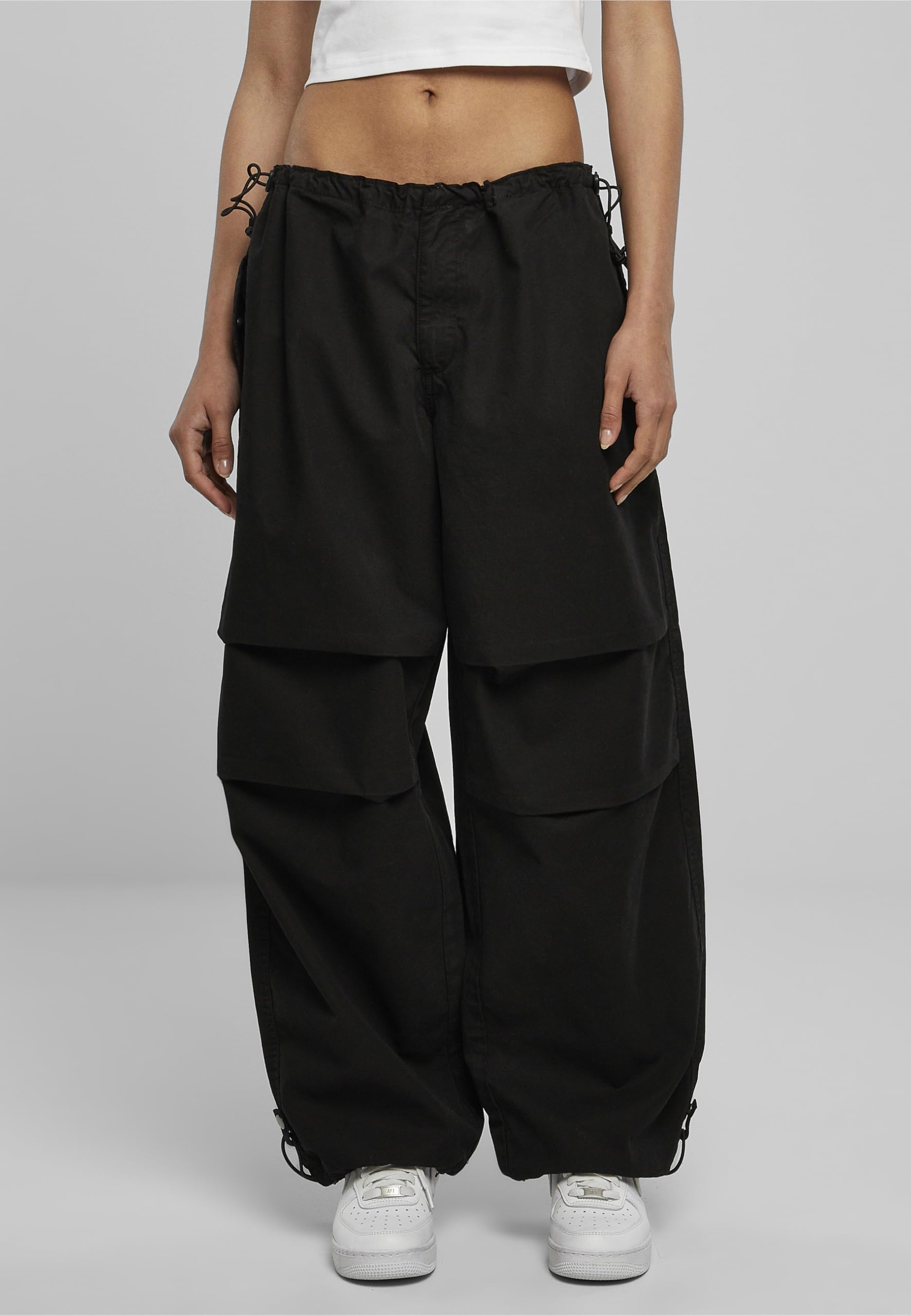 Urban Classics Tb6101-ladies Cotton Parachute Pants - Spodnie Kobiety