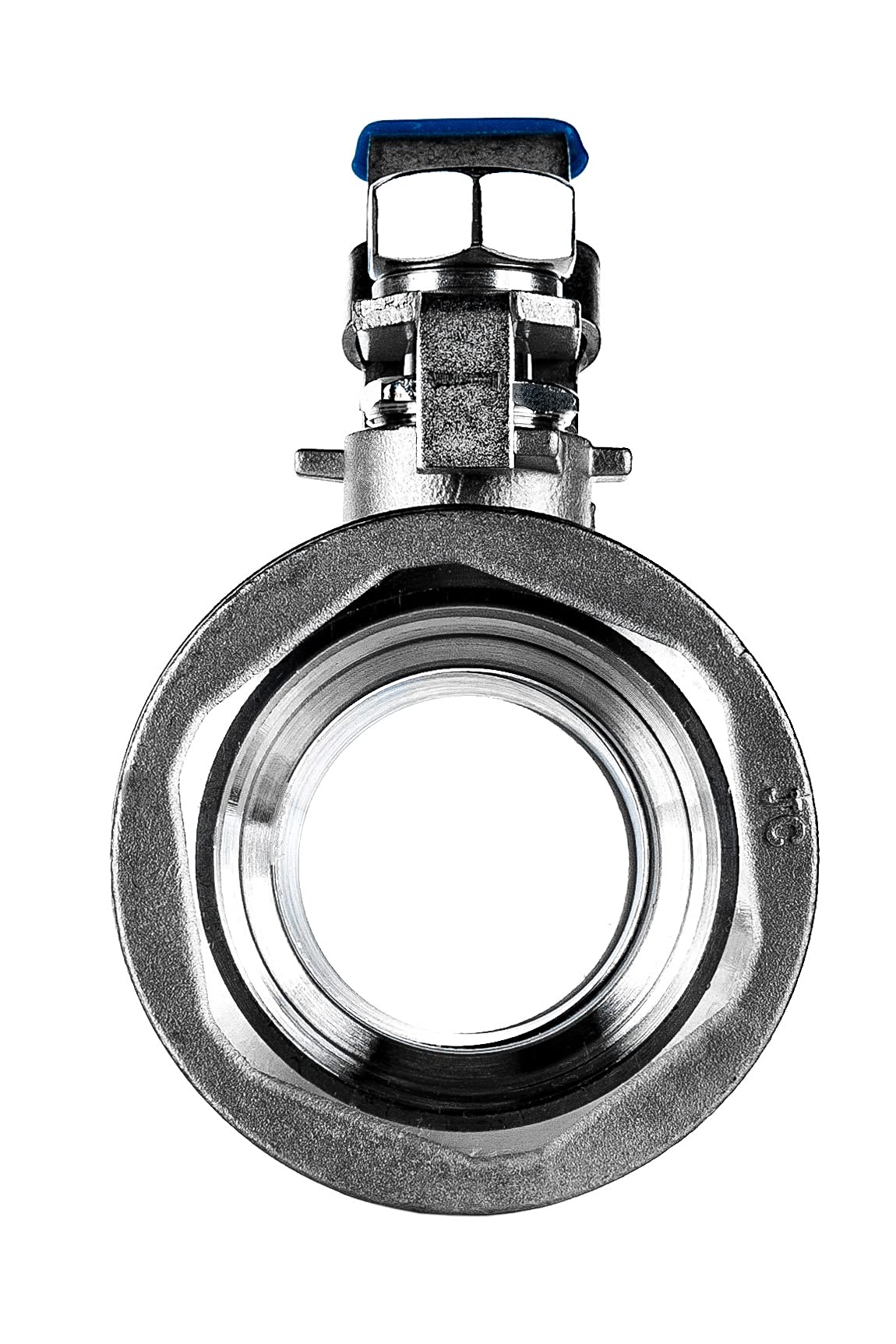 FSA Valvola a sfera in acciaio inox 316 da 1 1/2" a 2 pezzi 2-vie
