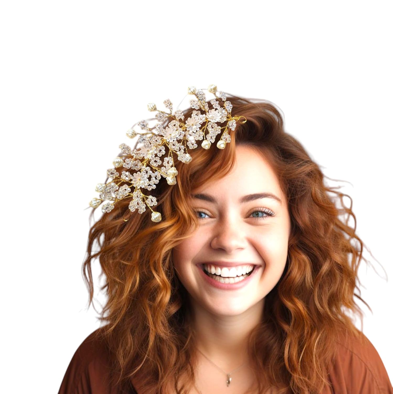 Hair AccessoriesWomen & Girls for wedding | floral bridal brooch | hair pin | artificial flower| pearl style juda bun accessories |hairstyle decoration bride clip | gold wire with white. Hair AccessoriesWomen & Girls for wedding | floral bridal brooch | hair pin | artificial flower| pearl style juda bun accessories |hairstyle decoration bride clip | gold wire with white.