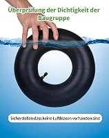 SOSALUK 2 db Belső Gumi 3.00-4 Molnárkocsihoz - 260x85 TR87 Szelepes Gumitömlő, Fekete Cserebelső Kézikocsihoz 7
