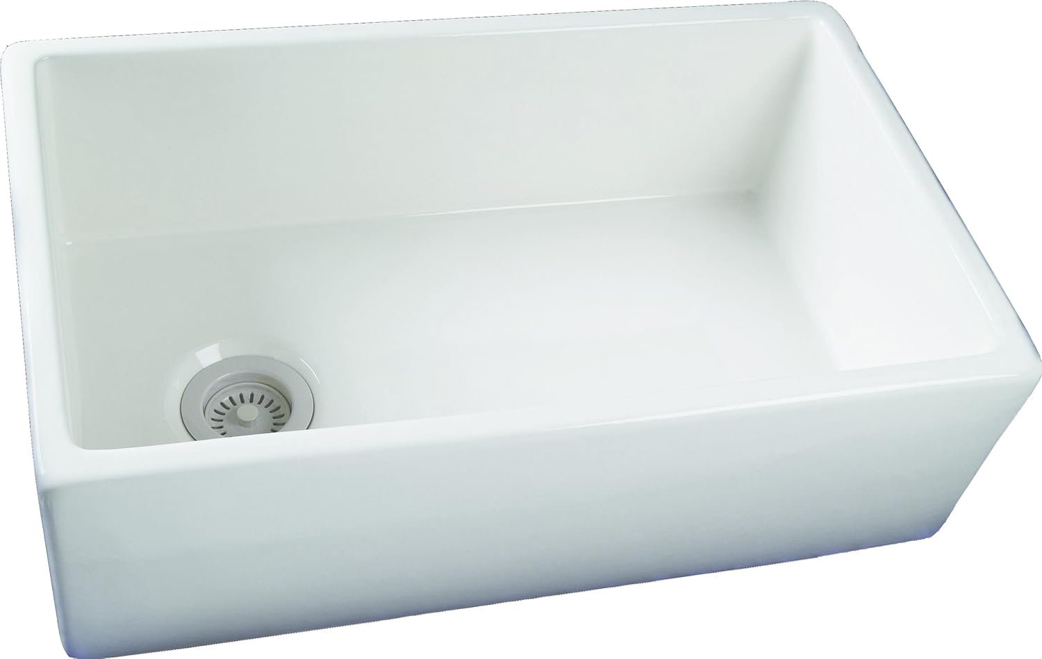 FS30 Single Bowl Fireclay Apron-Front Sink 29-3/4" W x 17-7/8" D x 10" H