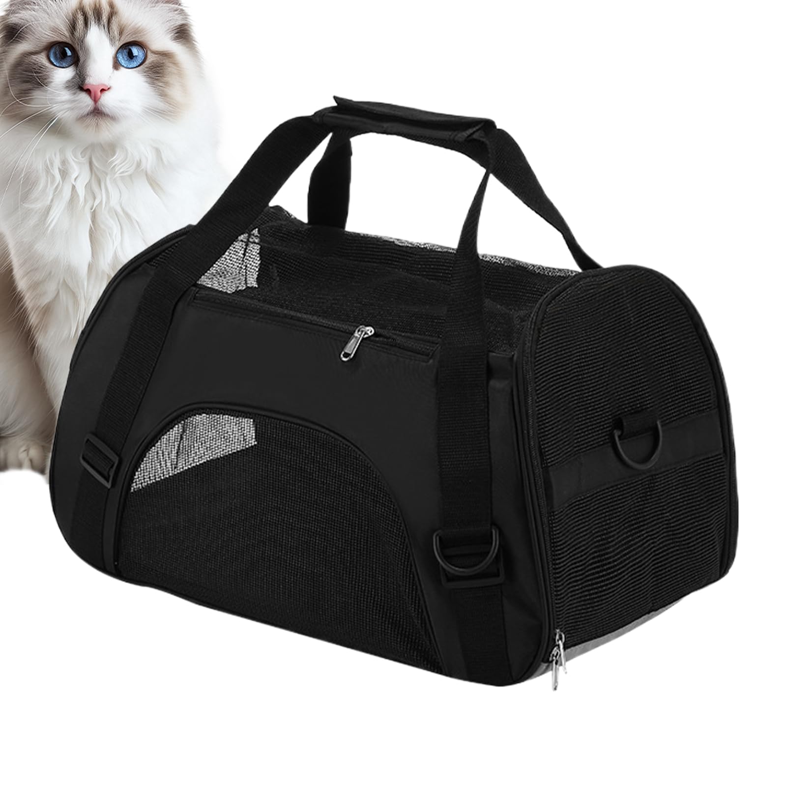 Sac de transport pour animaux souple et portatif pour chiot et chat