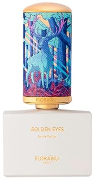 Floraiku Golden Eyes 2-Piece Set for Unisex, 1.69 Oz Eau De Parfum Spray + 0.33 Oz Eau De Parfum Spray