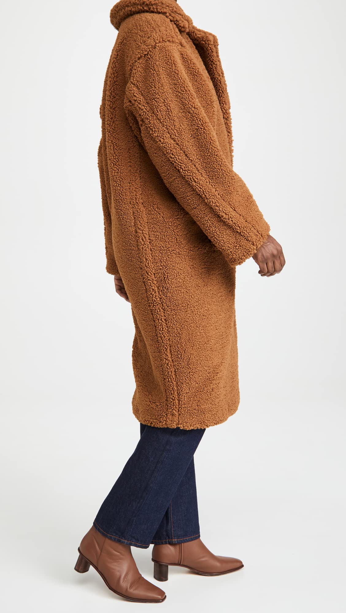 Apparis Women's Daryna Coat, Camel, Tan, XS