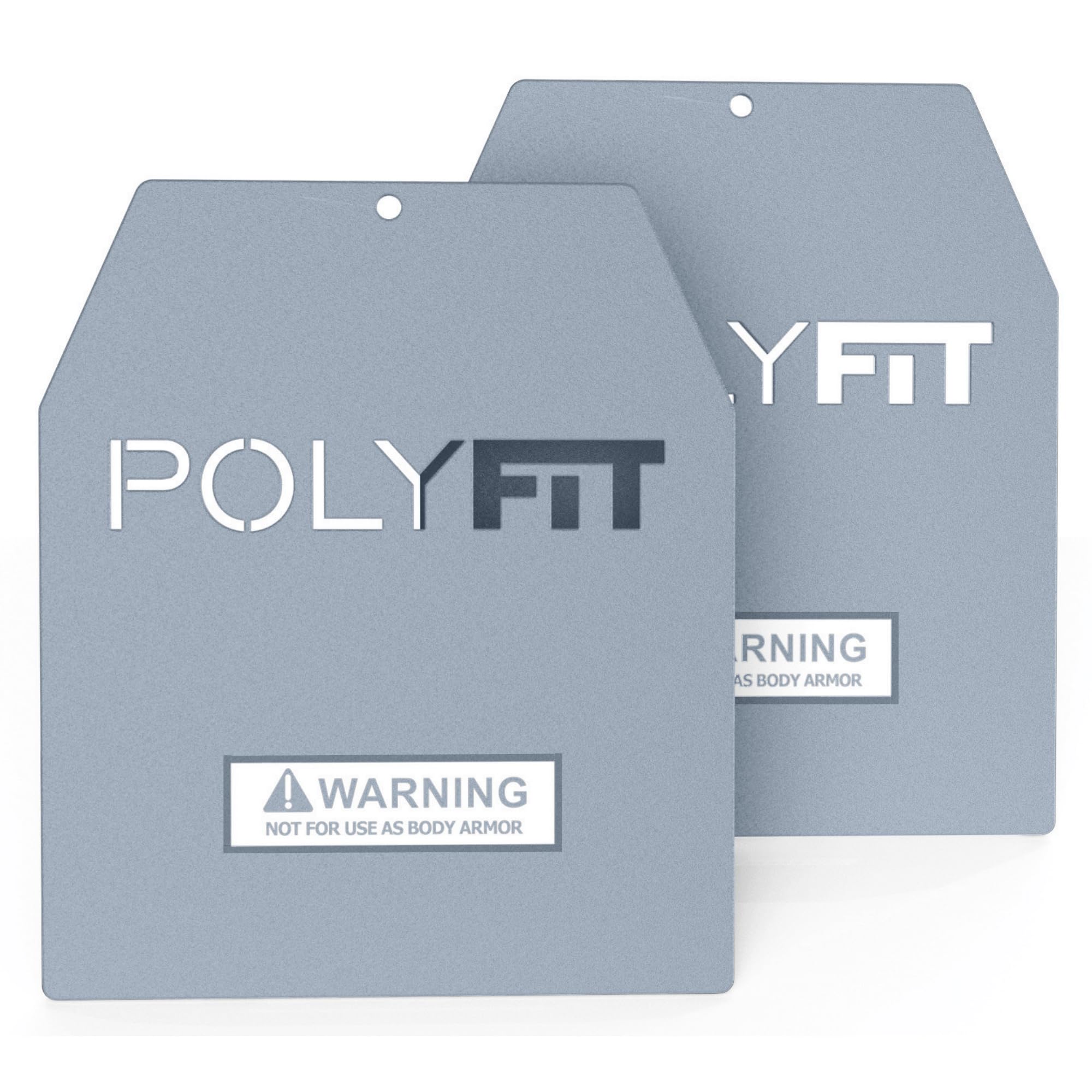 POLYFIT Weight Vest Plates - Weighted Plates for Strength Training Weight Vests - 4lb, 6lb, 9lb, 14lb, 19lb Pairs