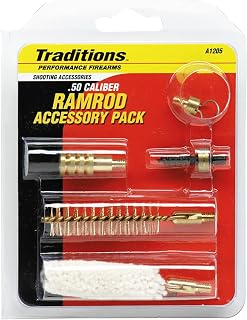 Performance Firearms Muzzleloader Ramrod Accessories Pack - .45 Caliber 10/32 Threads (5 Popular Tips)