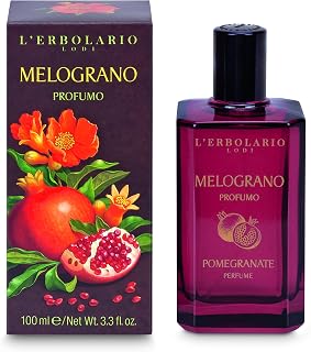 L'Erbolario Pomegranate Perfume - Perfume for Men and Women with Mandarin Orange, Lemon and Musk Notes - Fruity, Spicy Scented Mens Cologne - 3.3 oz