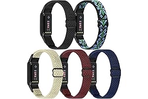 Elastic Nylon Bands Compatible with Fitbit Luxe