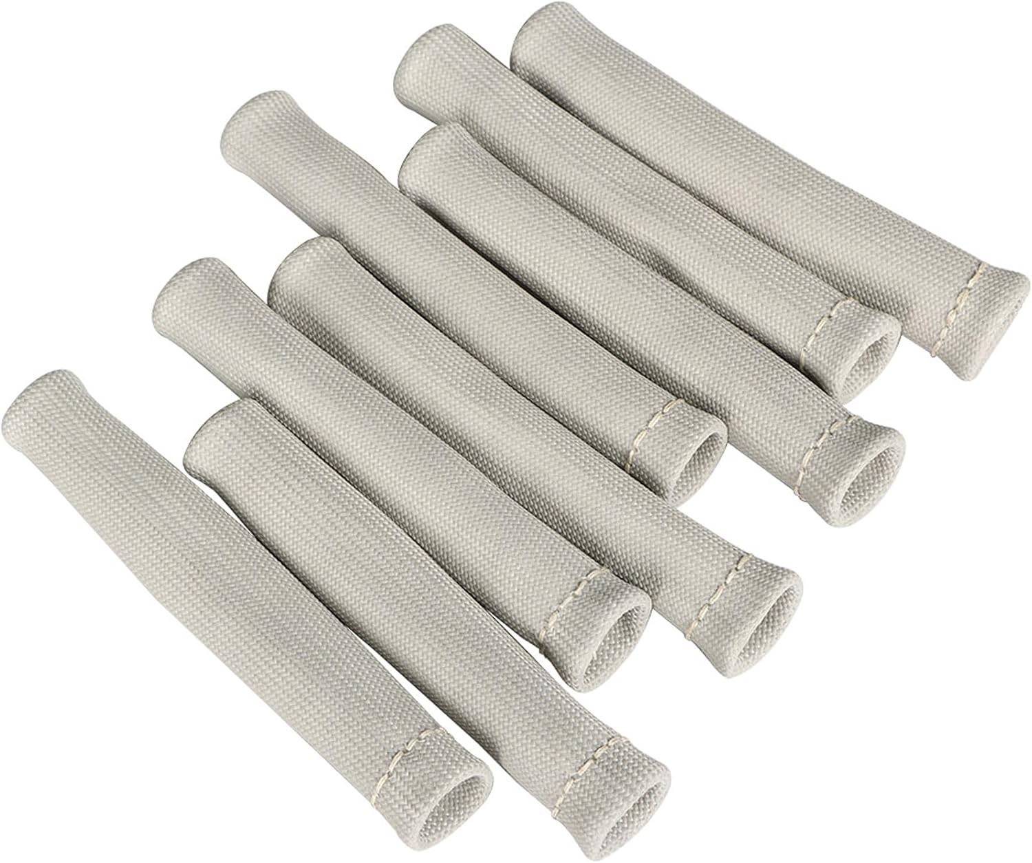 Spark Plug Wire Heat Shield Boot Protector Resistant 1200° Spark Heat Sleeve for 289 327 454 502 Gray 8 Pcs