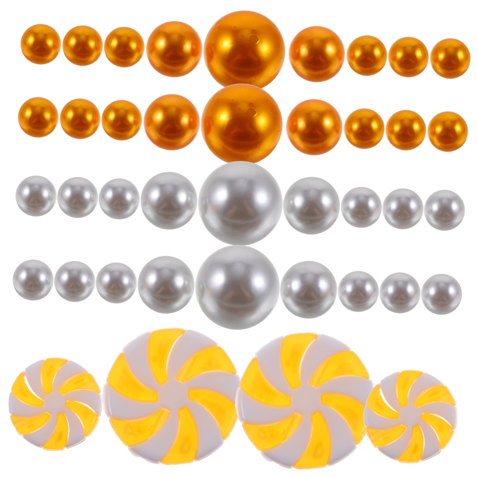Bougies flottantes pour vase de Noël et perles magiques de table