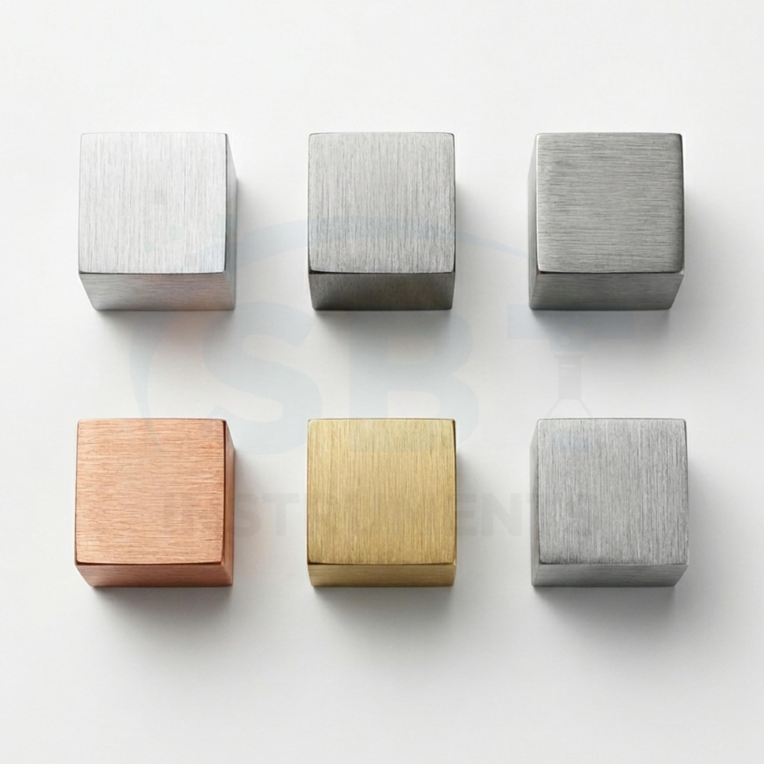 Density Cubes Set of 6 Metals (Brass, Lead, Iron, Copper, Aluminum, Zinc) 20 mm-image-48