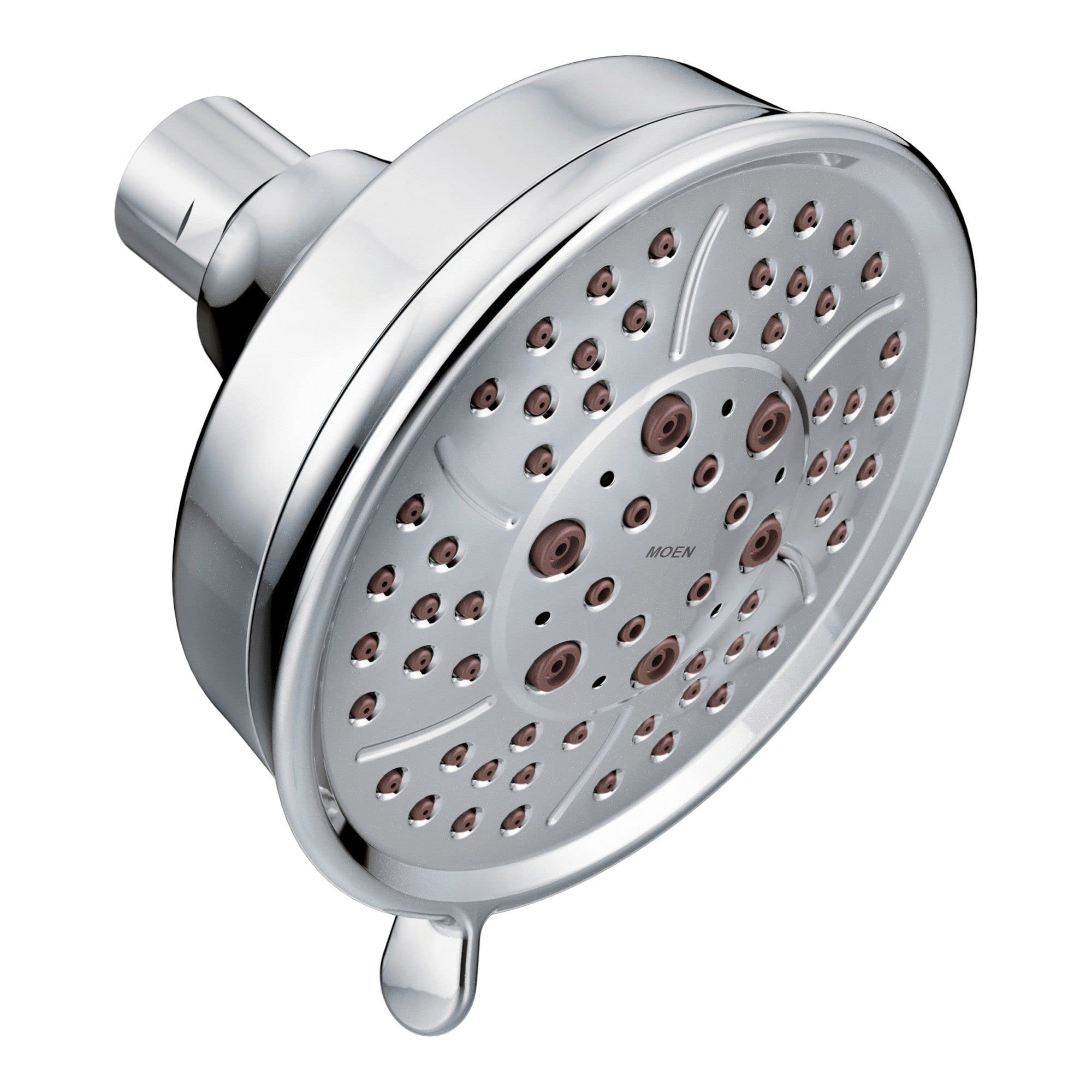 Moen Chrome Four-Function 4-3/8-Inch Diameter Showerhead, 3638