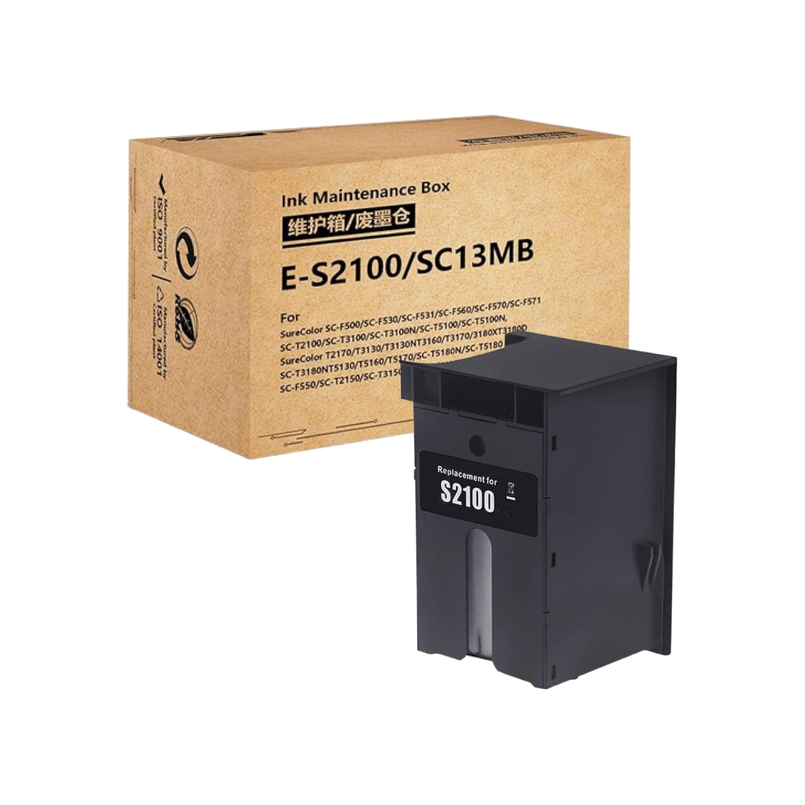 Royal Prints S2100 Maintenance Box – Compatible with Epson F530, F570, S2100, T3130, T3170, T5130, T5180 Series Printers – Smart Chip, Plug & Print Ready-image-16
