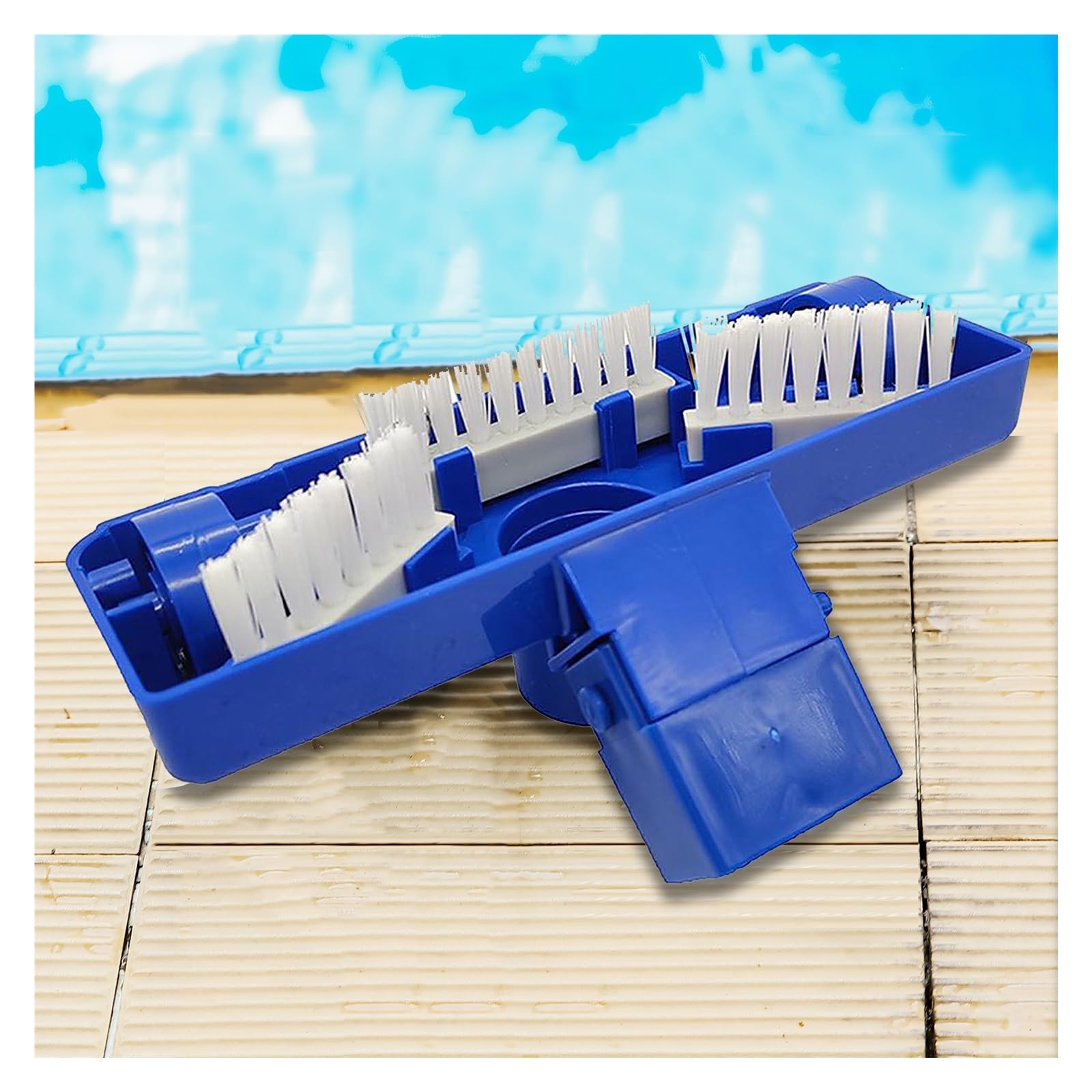 Akku-Roboter-Poolreiniger Pool-Staubsauger, Tragbares Unterwasser-Reinigungsset Für Schwimmzubehör, Flache Hot Spring 5-teilige Stangenwerkzeuge für Pool