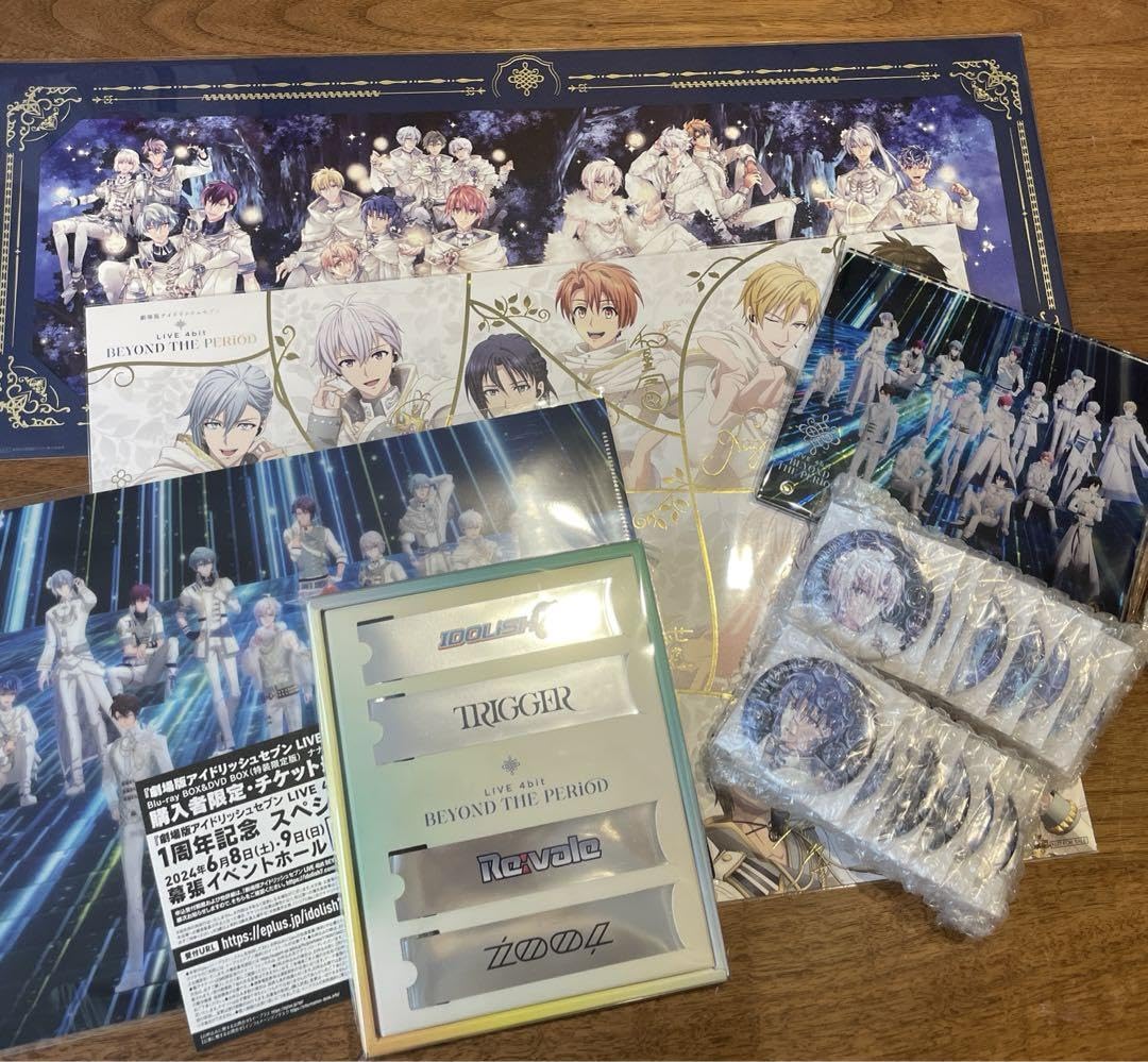 ムビナナ Blu-ray特典 アクリルパネル・缶バッジ アイナナ ムビナナ Blu-ray特典 アクリルパネル・缶バッジ アイナナ