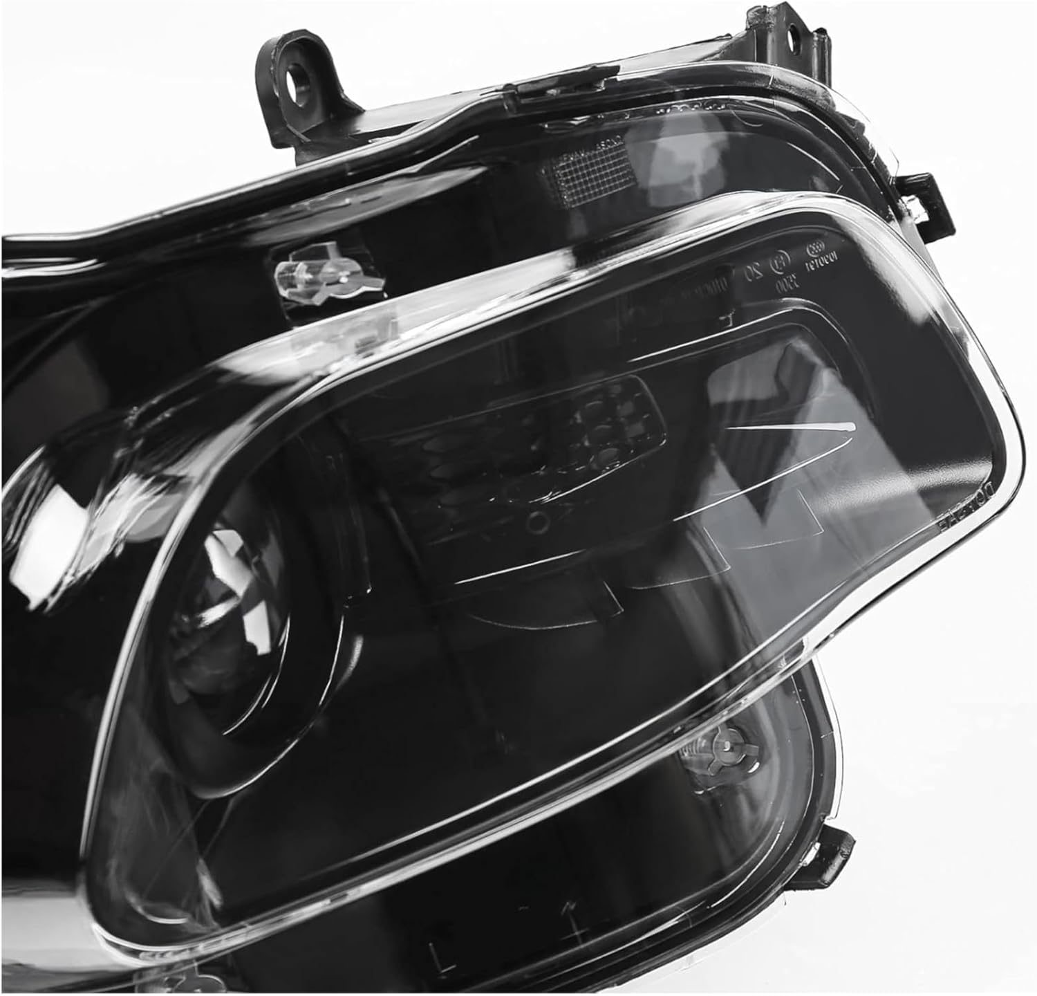 Replacement For Jeep 2014 2015 2016 2017 Cherokee Lattitude/Limited/North/Sport Black Trim Headlight Assembly Right/Passenger Side Halogen with Bulb DOT/SAE Compliant CH2503249 CH2503313, 68102846AE