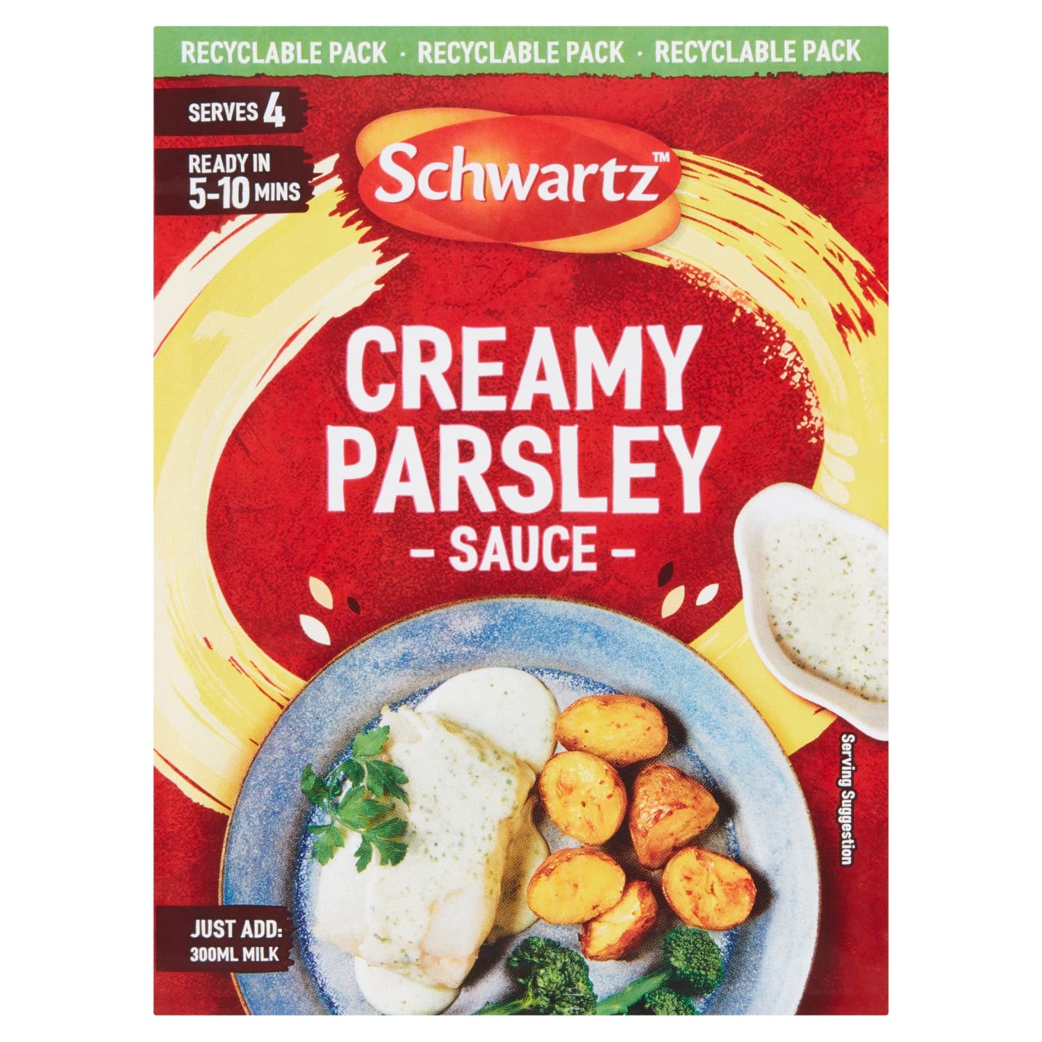 Schwartz Creamy Parsley Sauce, 26g ( Pack of 1)