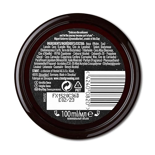 Miniatura 10 de STMNT Arcilla seca para artículos de aseo  Acabado extra mate  Control súper fuerte  Fácil de lavar