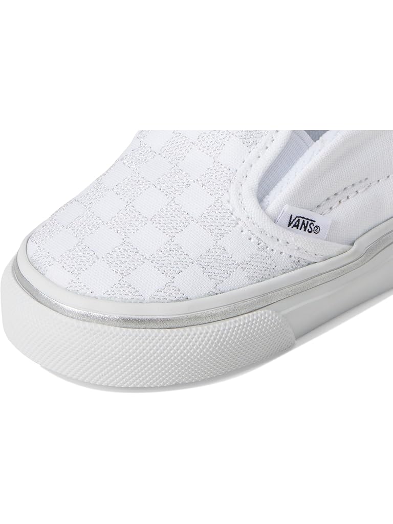 White Vans Slip-On V (Infant/Toddler)