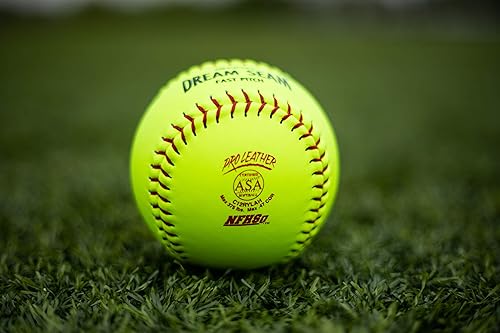 Miniatura 10 de Rawlings  Softball oficial DREAM SEAM Fastpitch  12" USA NFHS  C12RYLAH