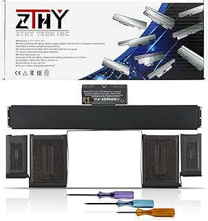 ZTHY A1437 Laptop Battery Replacement for MacBook Pro Retina 13" 13.3" A1425 (Late 2012 Early 2013) Core I5 2.6 3.0 EMC 2672 2557 MD212LL/A MD212J/A MD213LL/A MD213J/A ME662LL/A 11.21V 74Wh