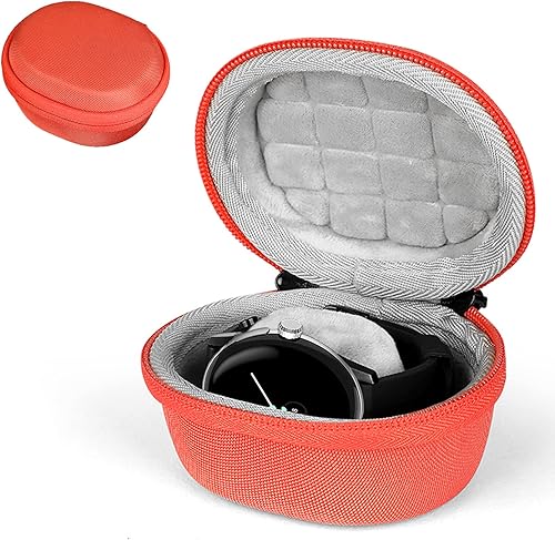 Miimall Funda de viaje compatible con Google Pixel Watch, caja de almacenamiento individual, llavero bolsa de almacenamiento bolsa de viaje