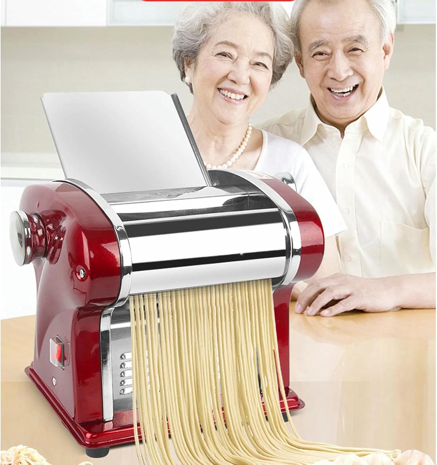 Pasta Machine, Stainless Steel Pasta Maker, Electric Noodle Pasta Machine, Commercial Noodle Pasta Maker, Dumplings Maker