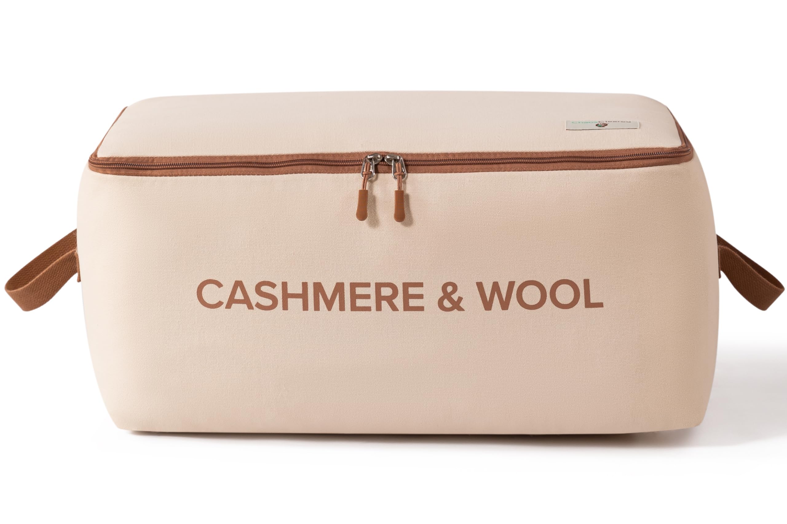 100% Cotton Cashmere & Wool Storage Bag – Breathable Sweater Storage Bag for Cashmere, Wool, Knitwear & Delicate Garments – Dust & Moisture Protection