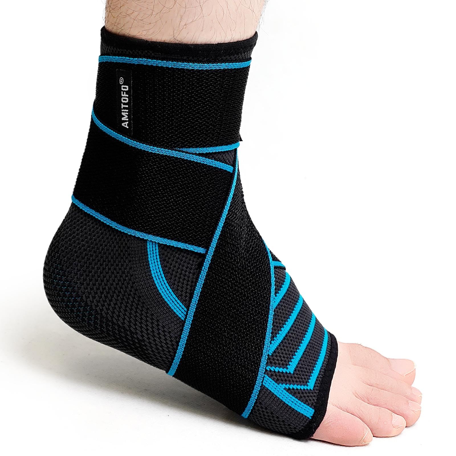 Gonfiore Calza Elastica Distorsione Caviglia Cavigliera Sportiva